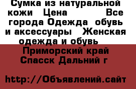 Сумка из натуральной кожи › Цена ­ 2 900 - Все города Одежда, обувь и аксессуары » Женская одежда и обувь   . Приморский край,Спасск-Дальний г.